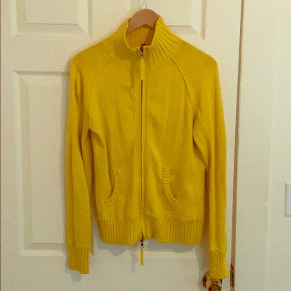 Small Men’s yellow ESPRIT Cardigan - Picture 1 of 3